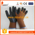 Brown Nylon with Black Nitrile Glove-Dnn710